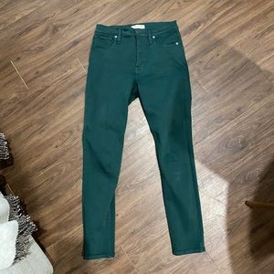 Green Madewell Jeans